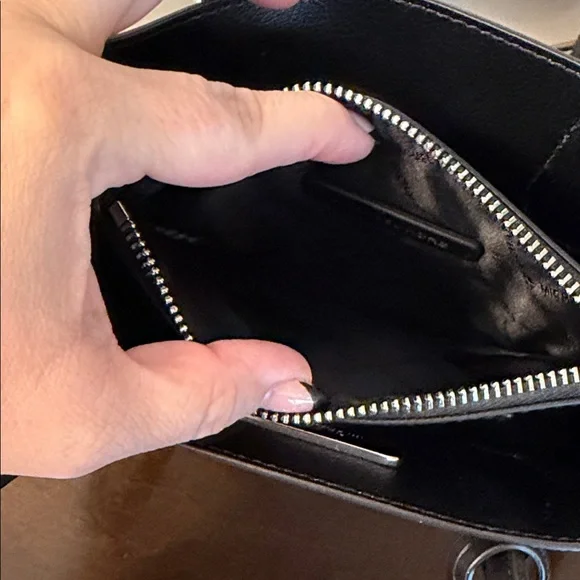 Michael Kors Mercer Crossbody Lather Gray Bag - Picture 10 of 13